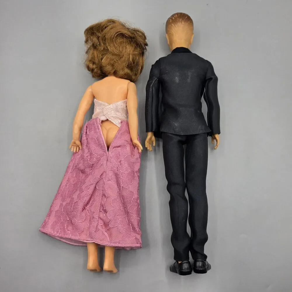 Vintage Ideal Tammy Doll and Ted Lot 1960s Fashion Dolls Groom READ